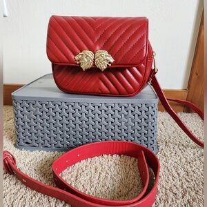 Zara Basics Faux Leather Convertible Crossbody  Clutch or Belt Bag